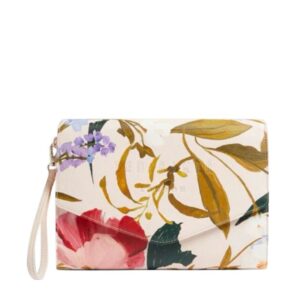 Ted Baker Floral Γυναικείος Φάκελος Ροζ